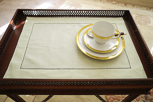 Gleam Color Hemstitch Placemats 14"x20".